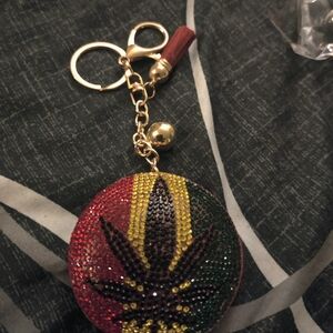 Multicolor Rhinestone Keychain